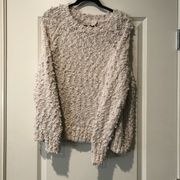 White Crow Popcorn Cream Sweater