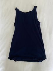 Navy Blue Tank Top