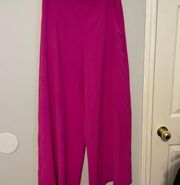 TCEC Fuchsia Wide Leg Pants