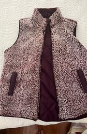 Purple Reversible Vest