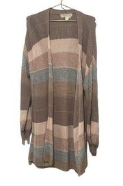 Saltwater Luxe long duster sweater.  Size XL