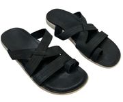 Womens  Kalari Lore Wrap Slide black size 10