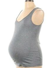 NWT Isabel Maternity Women Gray Tank Top Size Small Maternity