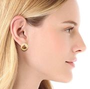 Tory Burch Gold Bee Stud Earrings