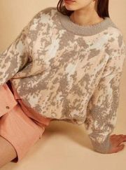 𝅺FRNCH Paris camo print sweater