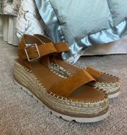 Brown Platform Sandals