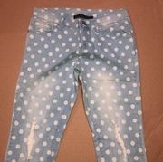 Signature8 polka dot jeans