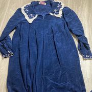 Long zip up robe Vintage