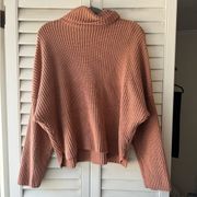 turtle neck knit sweater