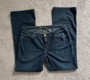 Michael Kors Dark Wash Bootcut Jeans - Size 14 Short