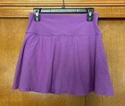 Beyond Yoga Spacedye Tie Breaker Circle Skort in Orchid Size Medium