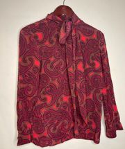 Akris Paisley Blouse