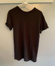 Plain Black Basic T-shirt