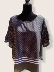 EUC Sheer  blouse