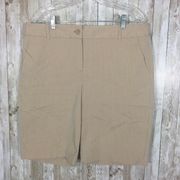 Attention Bermuda Pin Striped Shorts