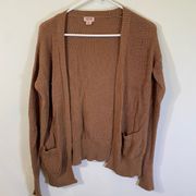 Mossimo Supply Co Size XS Brown Knot Cardigan
