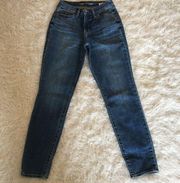 New w/o Tags  THICK DENIM, high waisted stretch, OG STRAIGHT