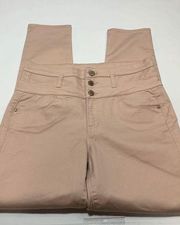 Tinsletown High Waist 3 Button Skinny Pant Size 9