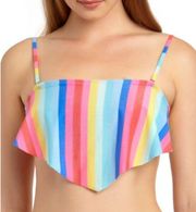 California Waves Rainbow Row Handkerchief Bandeau