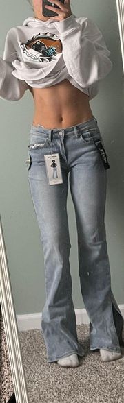 Low-Rise Bootcut Jeans Y2K Styled NWT 