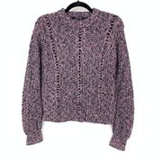 SCOTCH & SODA Women's Sz Small Une Bonne Journee Pullover Knit Sweater Multi