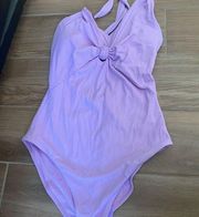 Lilac one piece swimsuit