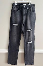 Nordstrom Black Ripped Jeans