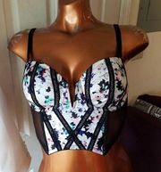 Victoria’s Secret Floral Lace Corset Top