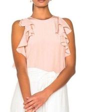 ALEXIS Rose Lachlan Ruffle Sleeve Blouse