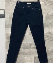 Dark Blue Juniors Corduroy Jeans Pants 7