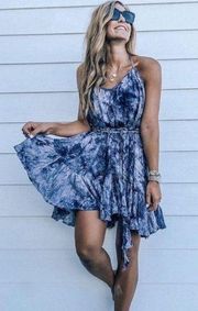 Boutique These Three  tiedye swing dress