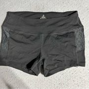 PrAna Black Active athleisure Bike Shorts Size Small EUC