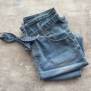 Store Paper Bag Waist Jeans