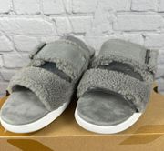 NEW  Pasea Slide Sandal in Wild Dove Gray 7