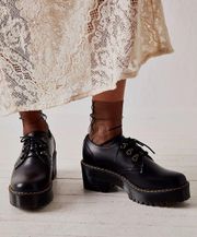 Dr Martens LEONA LO VINTAGE SMOOTH LEATHER HEELED Loafers