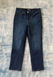 Time and Tru Dark Wash Straight Leg Jeans Size 10