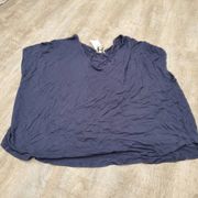 NWT H by Bordeaux Blue Sleeveless Top Size 2XL