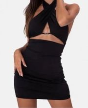 Angel Mini Dress Black