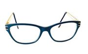 Christian Lacroix navy blue eyeglasses frames