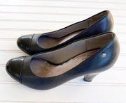 Life stride Black Memory foam heels Size 10