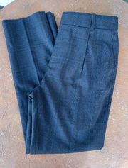 womens dark grey slacks