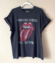 THE ROLLING STONES | Black Band Graphic Tee Sz XXL