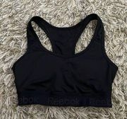 REEBOK SPORTS BRA. Black Size XS