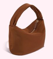 Round Handle Bag in Chocolate