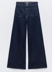 ZW Marine High Rise Straight Pocket Jeans | Sz 8