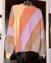 Andree By Unit Daytime Adventures Color Block Sweater