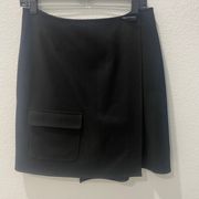 Black Wrap Skirt Size 10