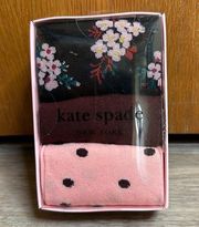 Kate Spade Novelty Crew Socks New In Box 3 Pair. Shoe Size 4-10