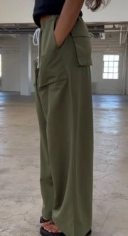 Local European Wide Leg Multi Pocket Pant 