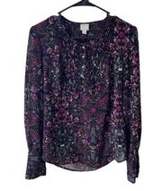 Converse Allstar Floral Long Sleeve Blouse